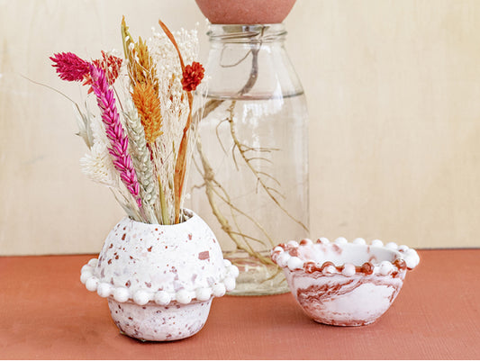 Kit DIY Jesmonite – Mes Coupelles en Jesmonite | Créez 3 Objets Déco Tendance LA PETITE EPICERIE