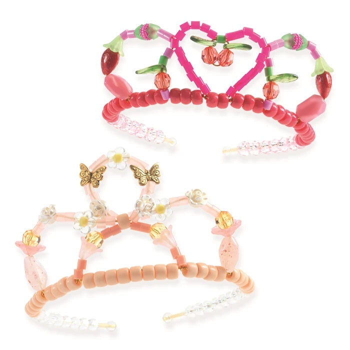 Création de tiares personnalisées avec perles acryliques scintillantes