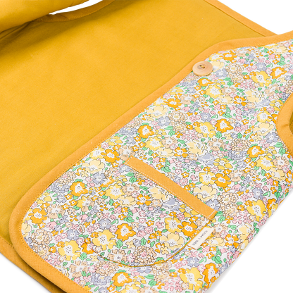 Kit couture gilet berger fille Apolline – Gilet sans manches Liberty enfan Com'1 Idée
