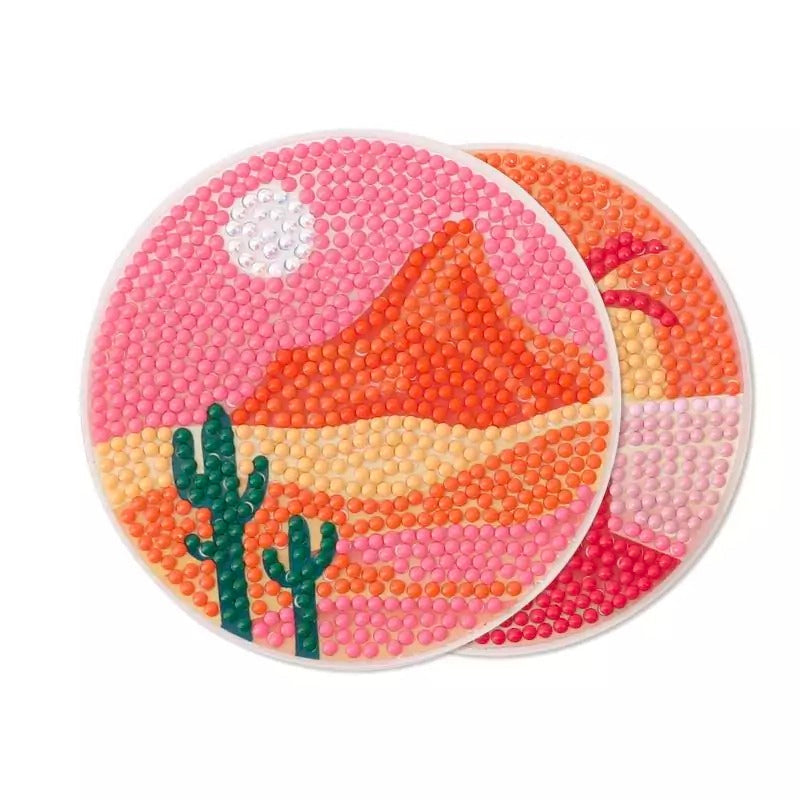 Kit 6 sous-verres à strasser - Graine Créative GRAINE CREATIVE