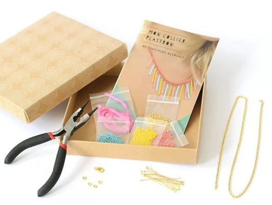 Kit DIY Mon Collier Plastron – Créez vos bijoux fantaisie personnalisés LA PETITE EPICERIE