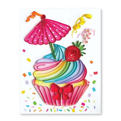 Coffret Quilling Sweet Treats BOX CANDIY® – Kit Créatif Papier Gourmand Enfant dès 6 ans JOY!