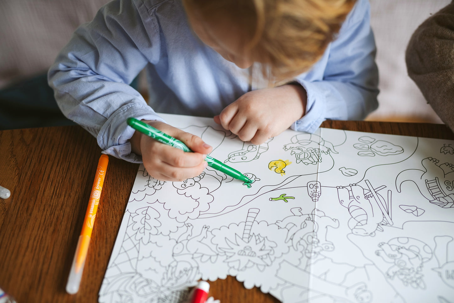 DINOLAND – Kit créatif de coloriage dinosaures – Activité manuelle dès 3 ans les Ateliers OMY & Gallimard Jeunesse