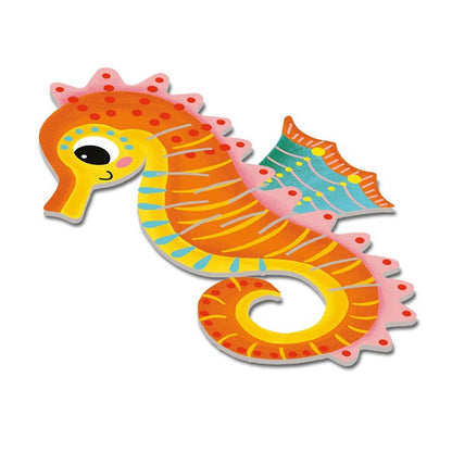 Animaux marins 3D écailles métallisées – Coffret créatif enfant Créa lign