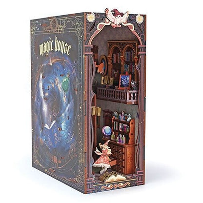 Maquette 3D Bois Magic House – Bibliothèque Magique Lumineuse DIY Graine Créative GRAINE CREATIVE