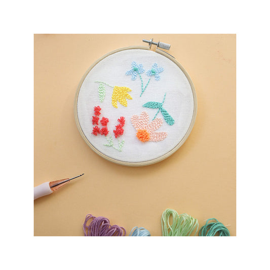Kit Punch Needle Fleuri DIY | Broderie Moderne La Petite Épicerie LA PETITE EPICERIE