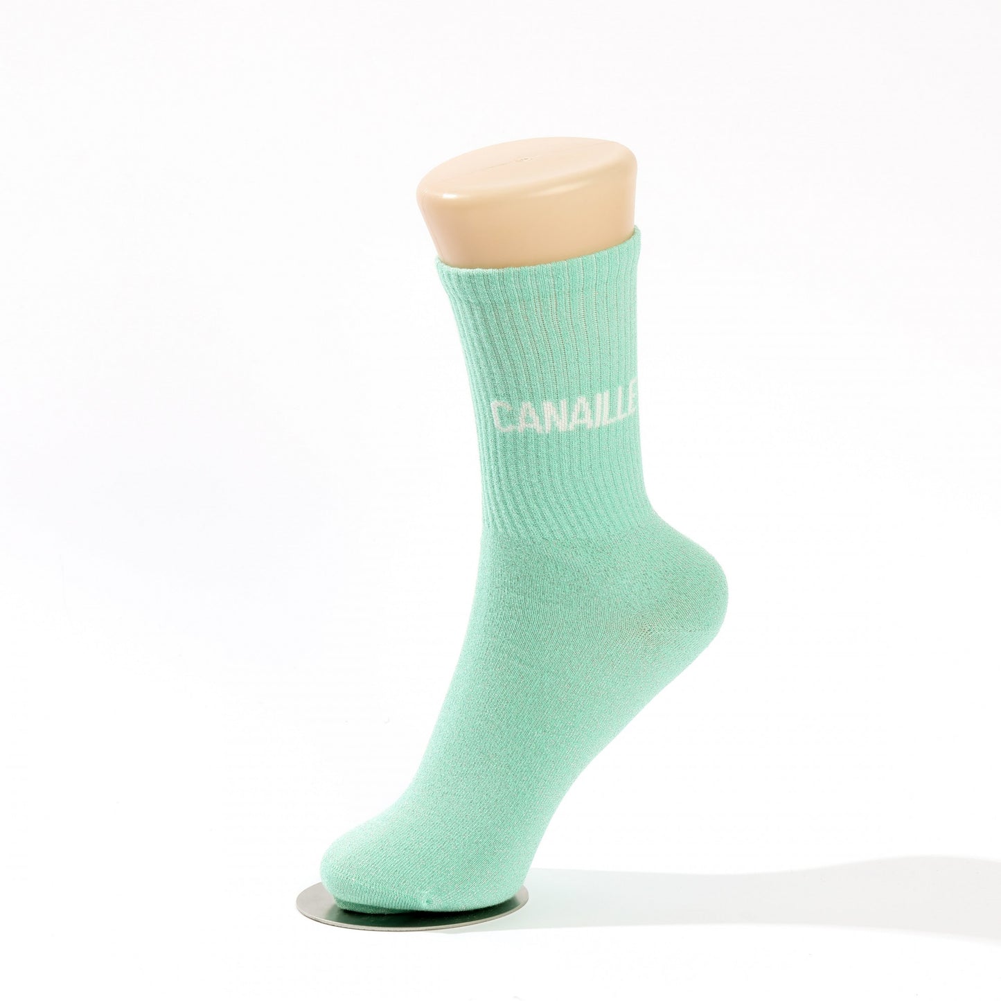 Chaussettes CANAILLE à Paillettes – Message Espiègle & Tendance (36-42) JOY!