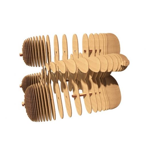 Puzzle 3D Balloon Dog – Sculpture en Carton Recyclé CARTONIC Cartonic