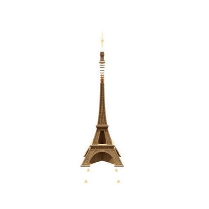 Puzzle 3D Tour Eiffel – Sculpture en Carton Recyclé CARTONIC Cartonic