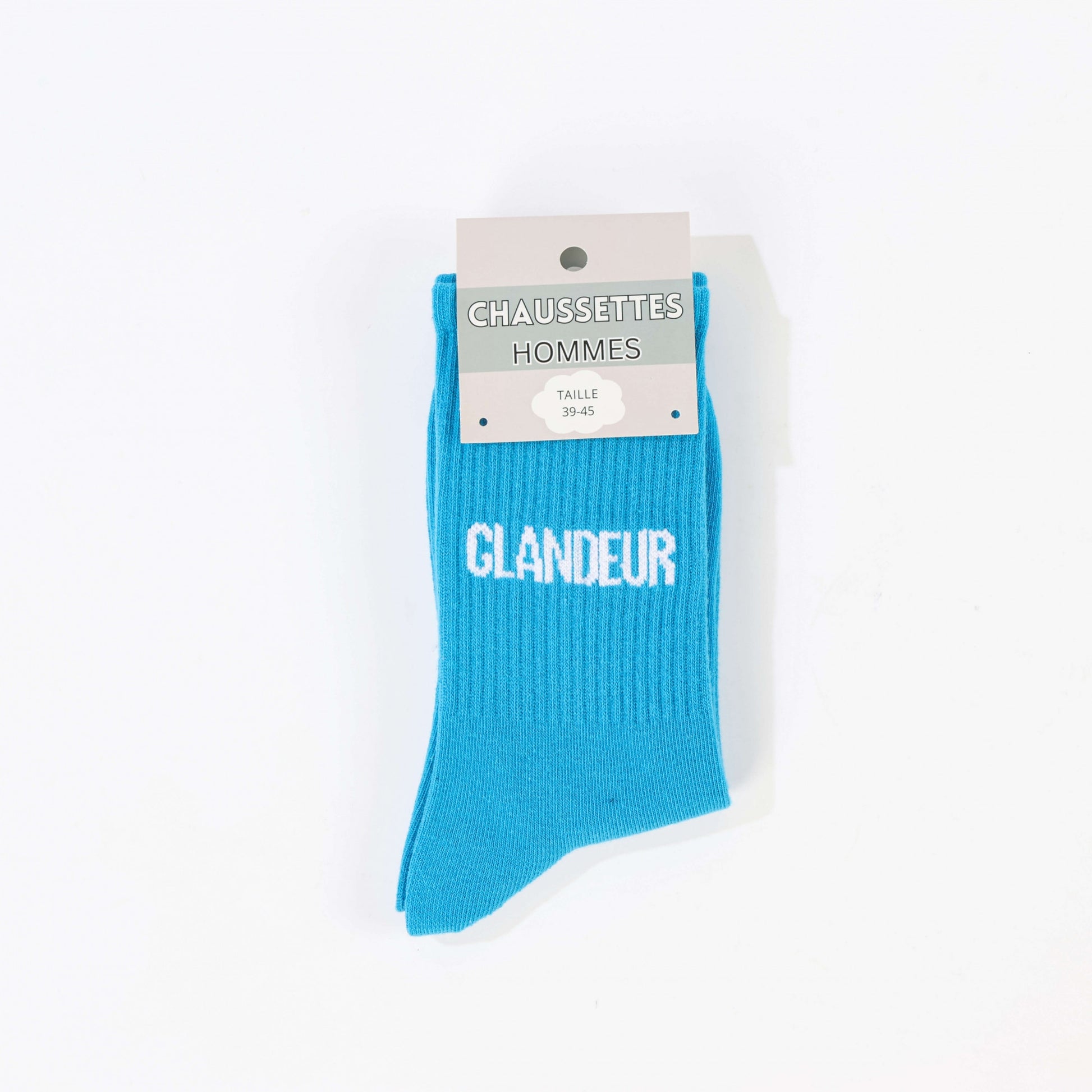 détail composition coton nylon élasthanne chaussettes homme extensibles