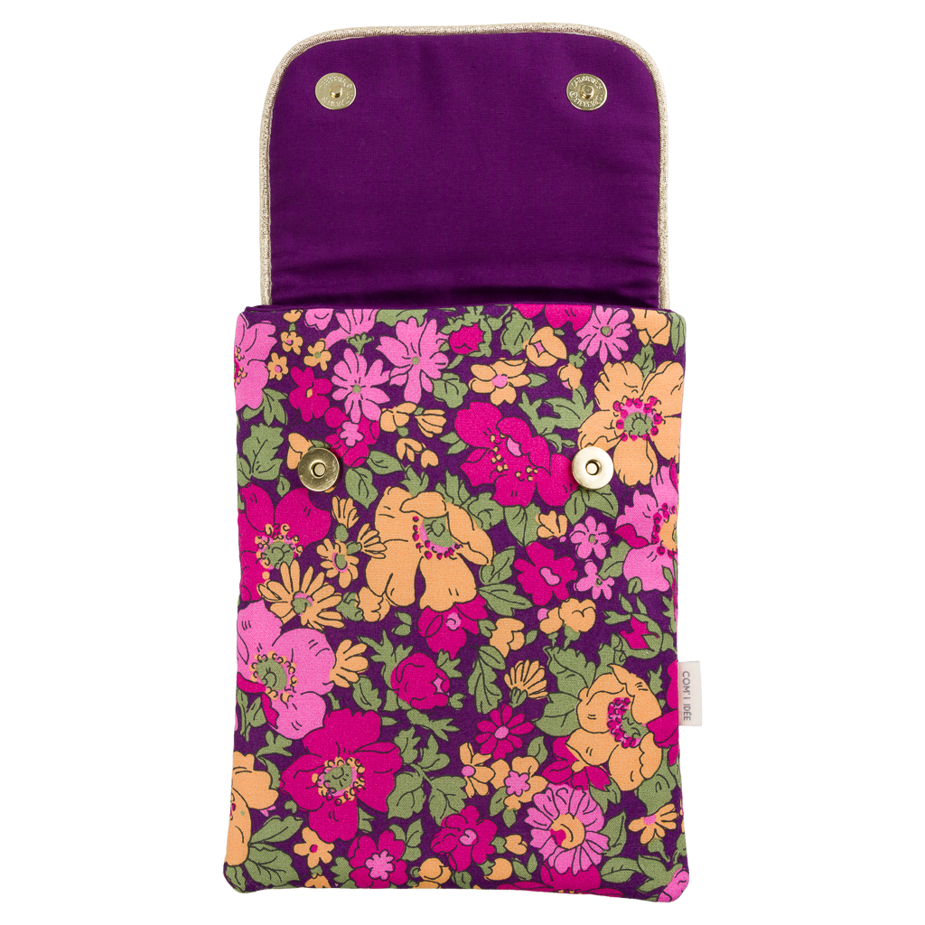 Kit liseuse Virginia – Kit couture pochette liseuse Liberty Fabric Com'1 Idée