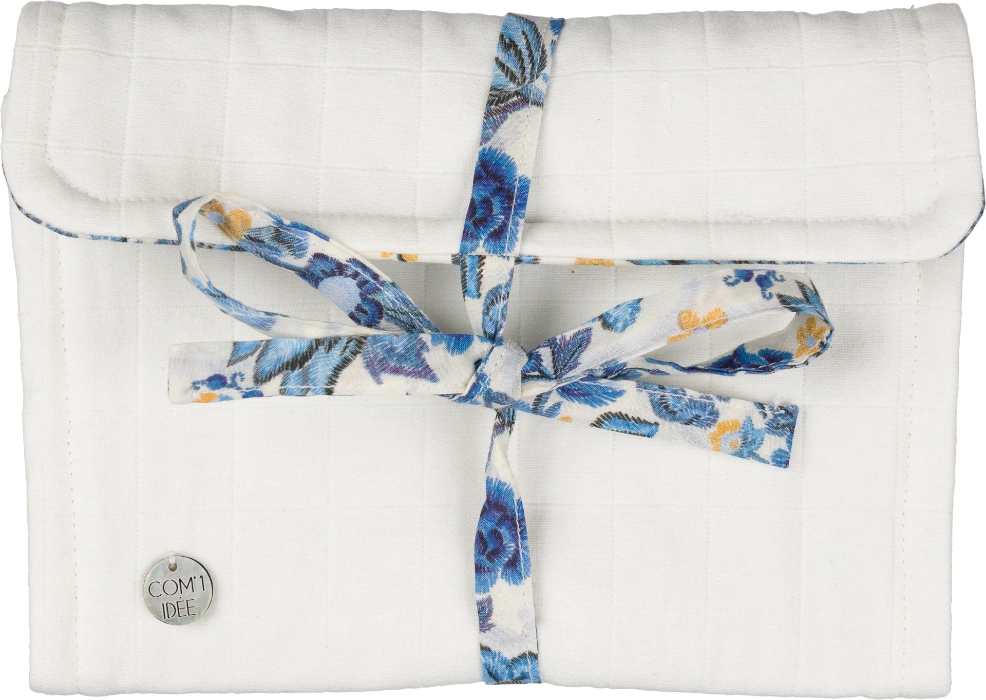 Kit Couture Pochette Beauté “Paulette” – Liberty & Matelassé Coton DIY Com'1 Idée
