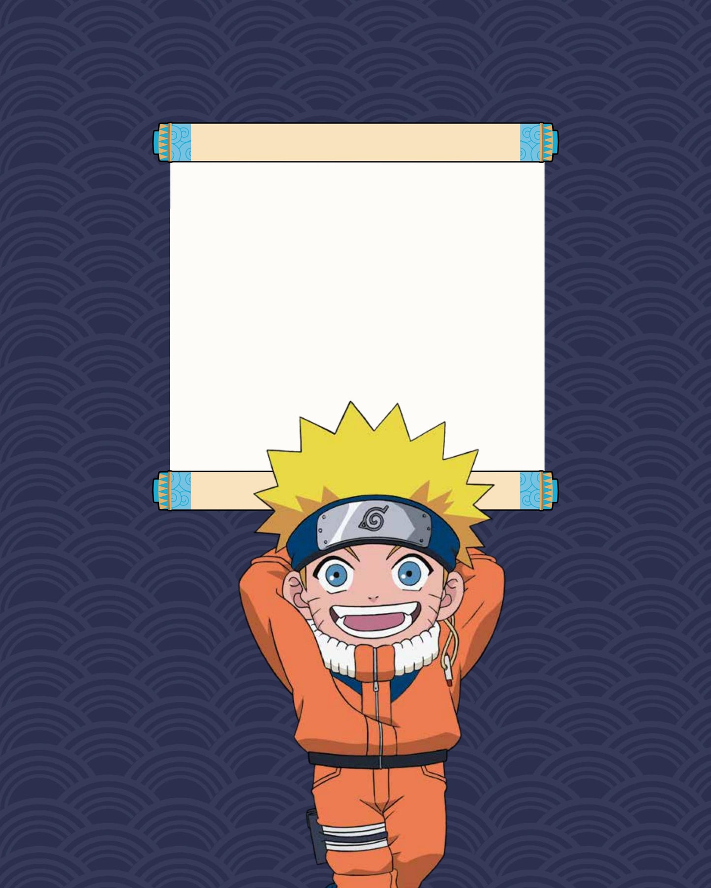 Modèle Naruto chibi expliqué étape par étape pour apprendre à dessiner