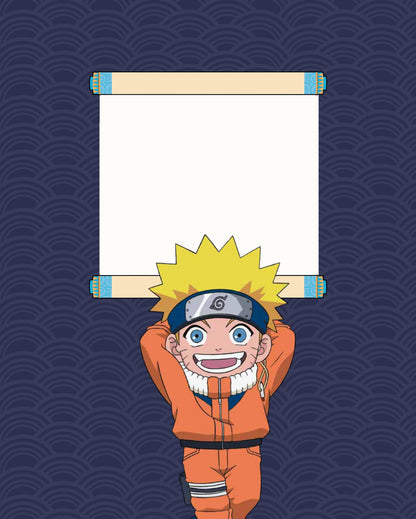 Modèle Naruto chibi expliqué étape par étape pour apprendre à dessiner