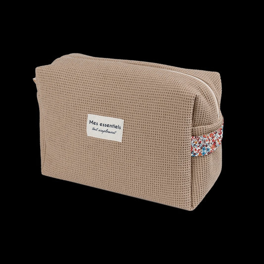 Kit Couture Grande Trousse de Toilette Liberty “Mes Essentiels” Georges – Trousse Week-End DIY Imperméable Com'1 Idée