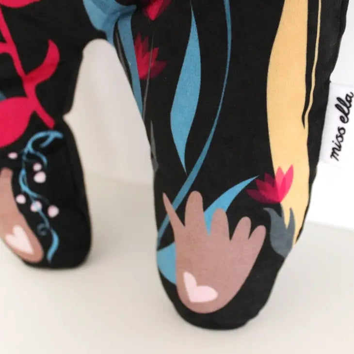 Kit de Couture – Coussin Wombat Softie (Miss Ella) | Velours ultra-doux, patron & pas-à-pas Miss Ella