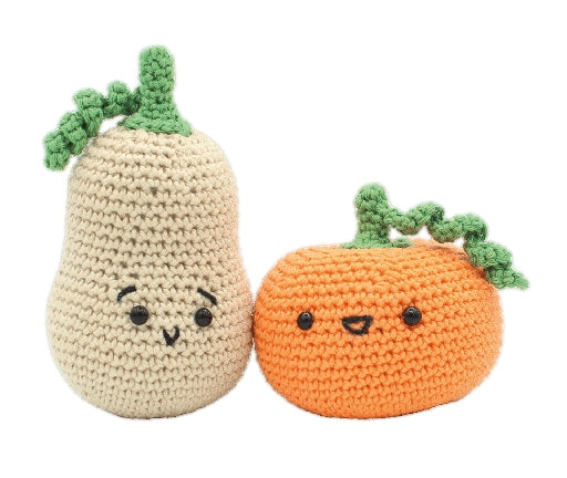 DIY Amigurumi Häkelset – Kürbis-Set