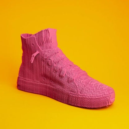 Puzzle 3D en carton CARTONIC® Modèle High Top Sneaker Cartonic