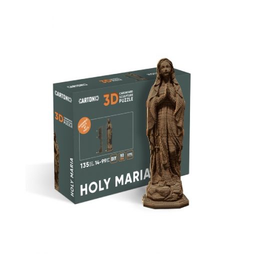 3D-Puzzle aus Pappe CARTONIC® Modell der Jungfrau Maria