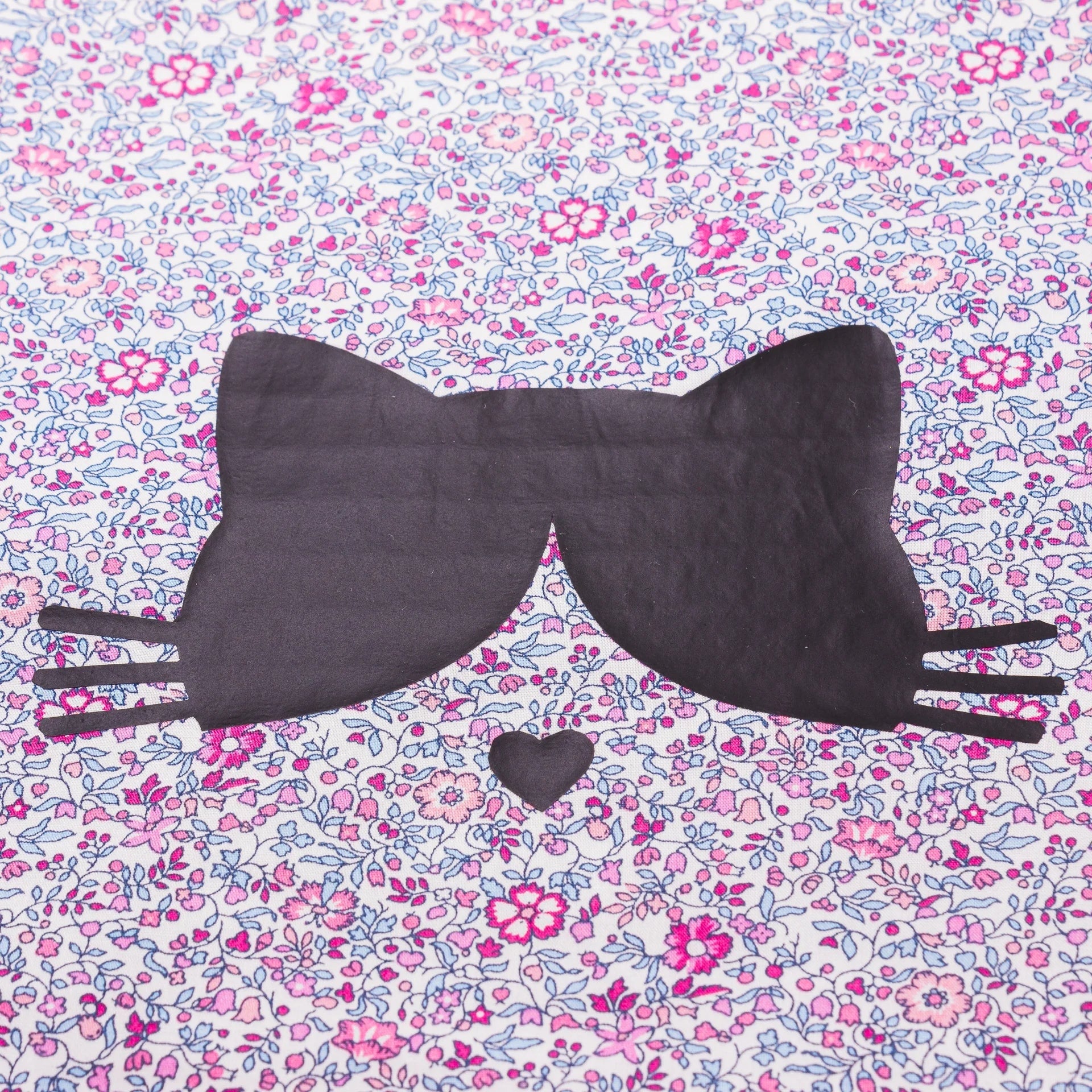 Kit Couture DIY Tote Bag Enfant “Chat” – Sac Liberty Personnalisé à Coudre Com'1 Idée