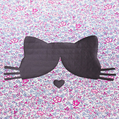 Kit Couture DIY Tote Bag Enfant “Chat” – Sac Liberty Personnalisé à Coudre Com'1 Idée