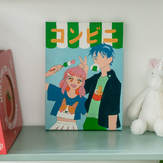 Petit Pinceau Kids Konbini – Peinture au Numéro Enfant dès 8 Ans | Univers Manga Japonais LA PETITE EPICERIE