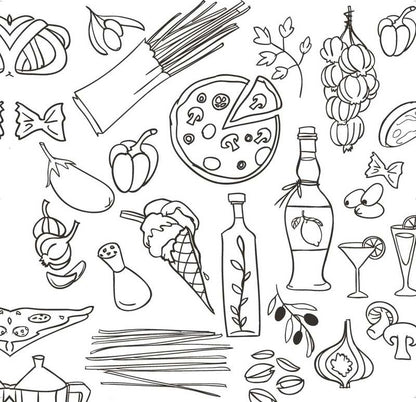 Dolce Vita – Livre de coloriage voyage Italie créatif Editions Marabout