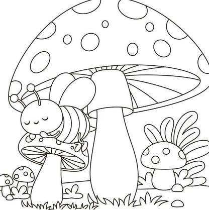 Mini cosy – Livre de coloriage mignon et cocooning Editions Marabout