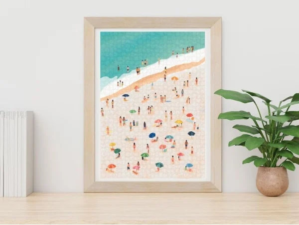 Puzzle Beach Life 1000 Pièces – Melisa Bilgici | Puzzle Adulte Fabriqué en France LA PETITE EPICERIE