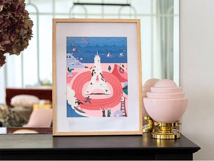 Coffret Peinture au Numéro – Multi Sports | Petit Pinceau x Anna Fedoseeva LA PETITE EPICERIE