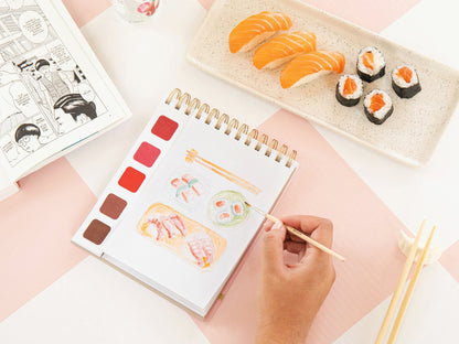 Travel Book – Carnet Aquarelle Japon 🇯🇵 Voyage créatif à peindre La Petite Épicerie LA PETITE EPICERIE