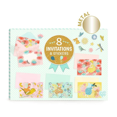 Invitations Fées d’un Jour à Personnaliser – Set Anniversaire Enfant Djeco