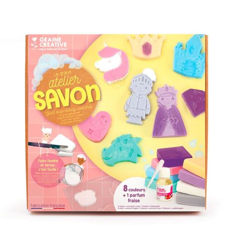 Graine Créative Je fabrique mes savons - Conte de fées Coffret DIY GRAINE CREATIVE