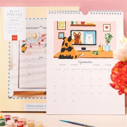 Petit Pinceau – Calendrier 2026 à peindre | La Petite Épicerie JOY!