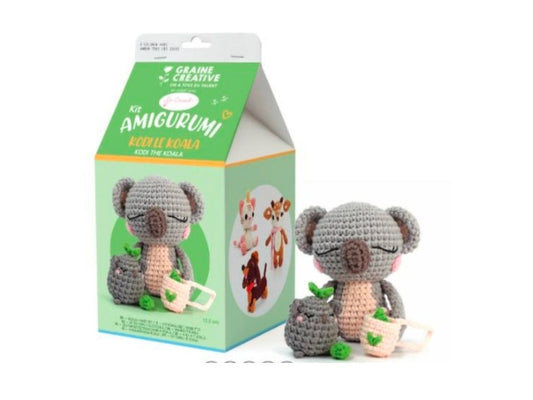Kit Crochet Amigurumi Kodi le Koala – Koala & Bébé DIY Graine Créative GRAINE CREATIVE