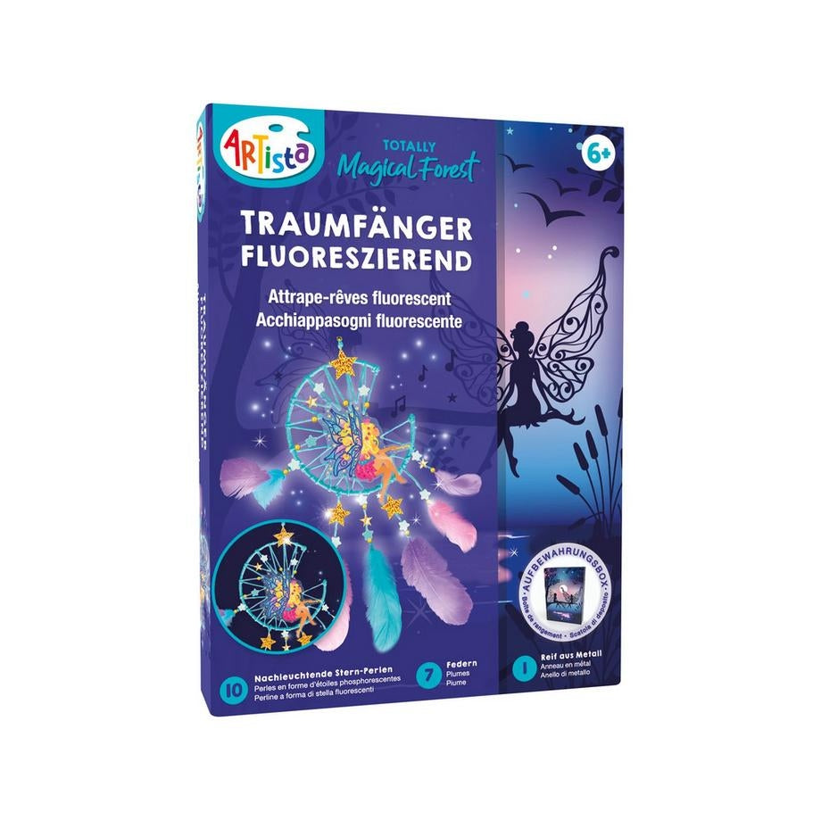 Kit créatif pour fabriquer un attrape-rêves phosphorescent