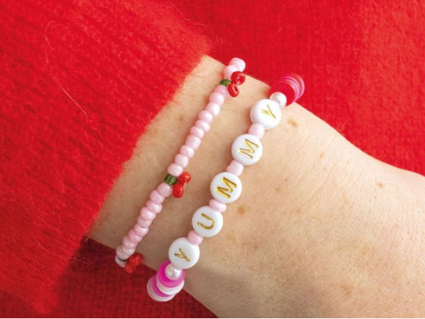 Kit Bijoux DIY YUMMY – Créez 2 Bracelets Colorés en Perles Heishi LA PETITE EPICERIE