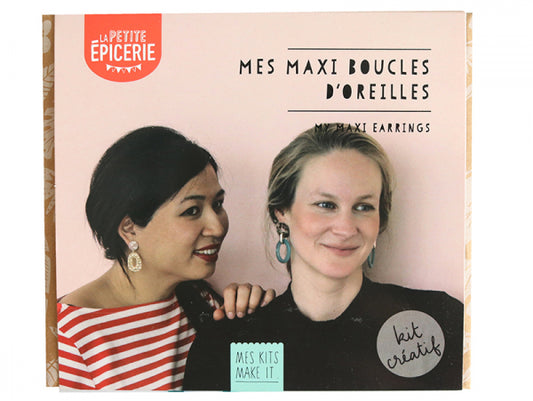 Coffret DIY pour créer trois paires de boucles d oreilles tendance