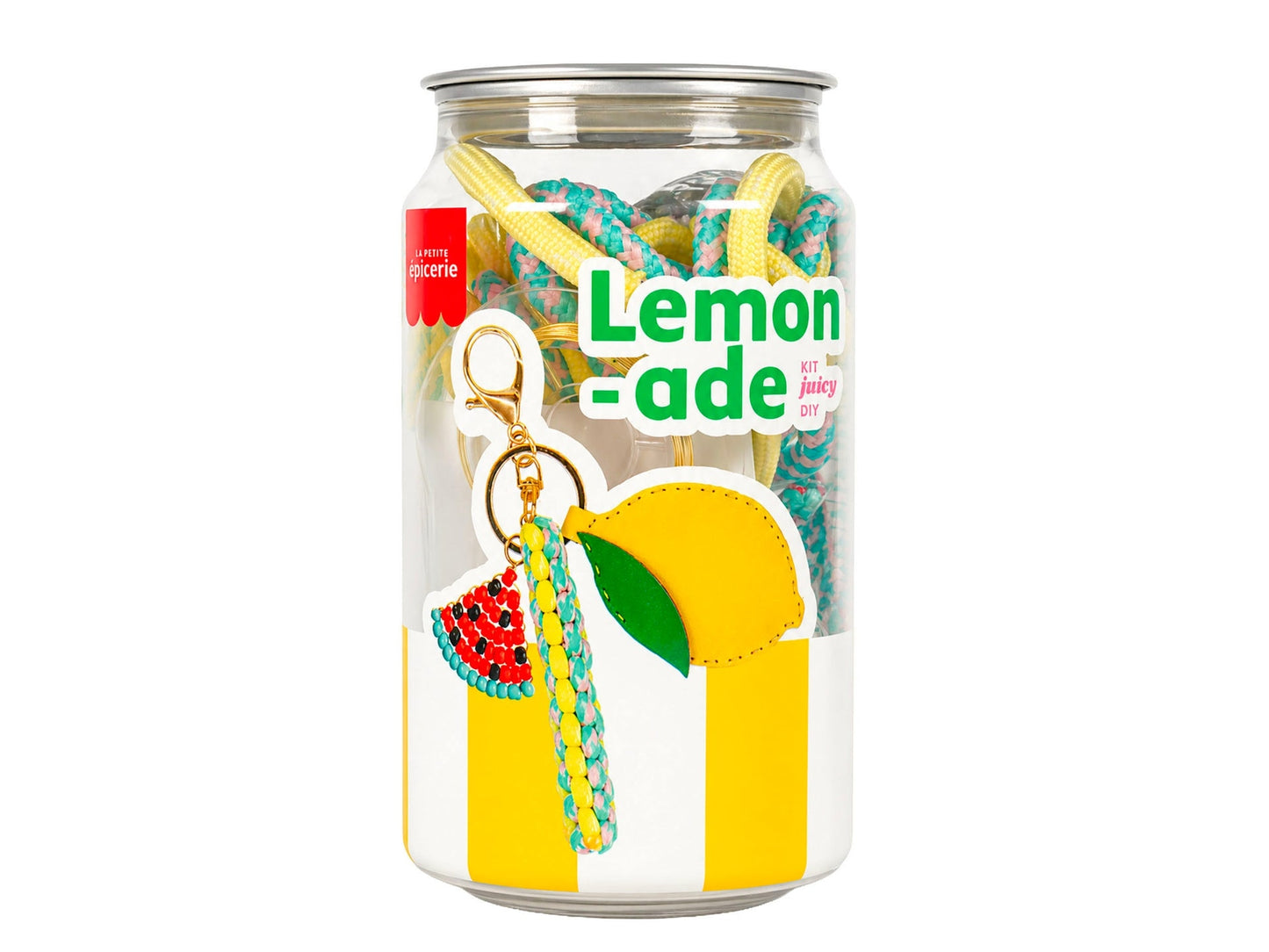 Porte-clé citron DIY moderne et tendance style kawaii