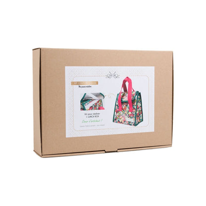 Kit Lunchbox Couture “Cœur d’artichaut” – Lunchbox textile DIY Liberty Fabric Com'1 Idée