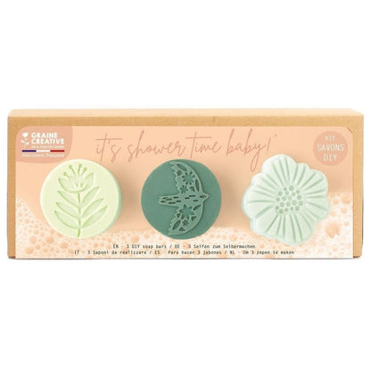 Kit Savon Shower Time Nature – Graine Créative GRAINE CREATIVE