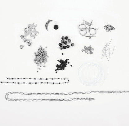 Kit permettant de créer des colliers multi-rangs modernes