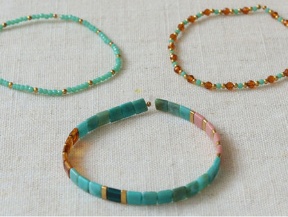 Coffret DIY bracelets perlés disponible chez Joy Cadeaux