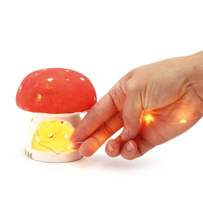 Céramique à Peindre Champignon – Déco DIY Lumineuse Graine Créative GRAINE CREATIVE