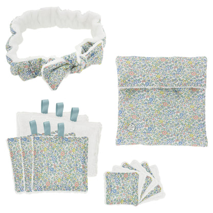 Kit Couture Bien-Être “Liberty Katie & Millie” – Bandeau & Lingettes Lavables DIY Com'1 Idée