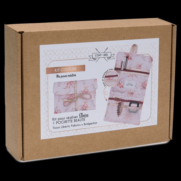 Kit Couture Pochette Beauté “Éloïse” Bridgerton – Liberty Fabrics Édition Limitée DIY Com'1 Idée