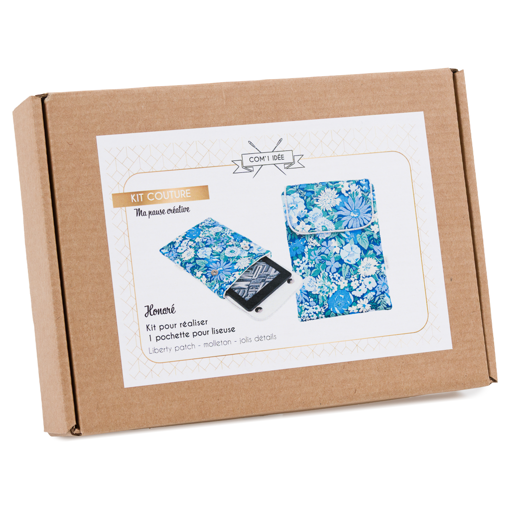 Kit Couture Pochette Liseuse Honoré Liberty – DIY Étui Élégant Com'1 Idée