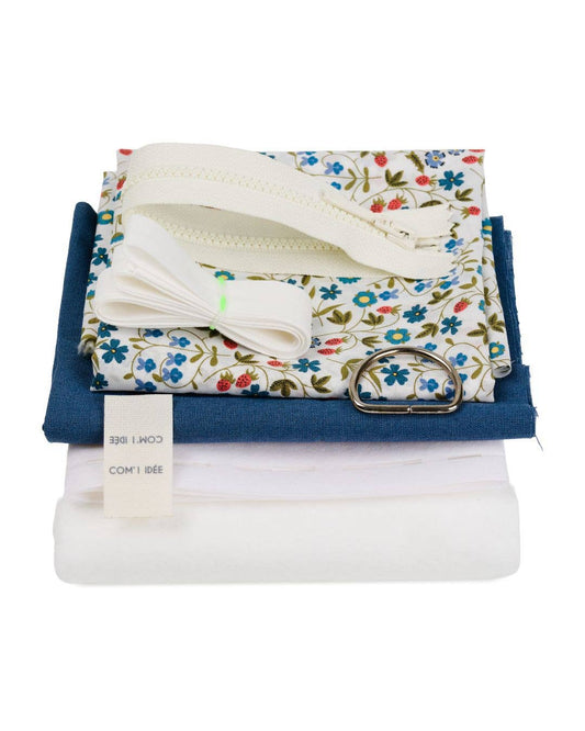 Kit couture sac rond fille Constance – Sac Liberty enfant 3-6 ans Com'1 Idée