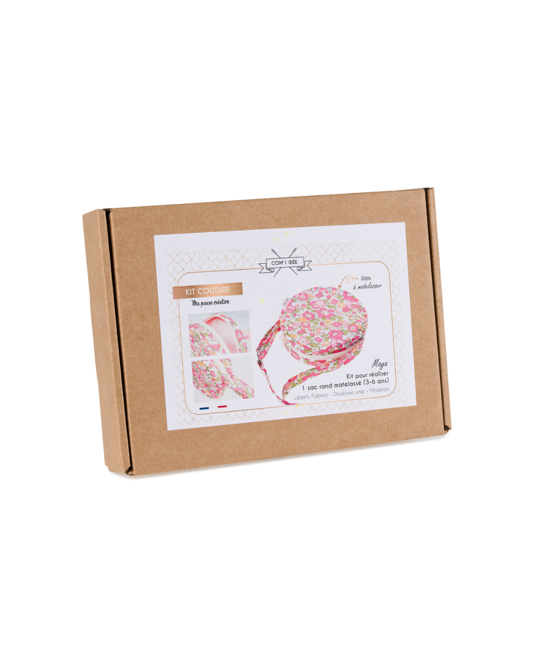 Kit Couture Sac Rond Enfant Maya Liberty – DIY Couture Enfant | Joy Cadeaux Com'1 Idée