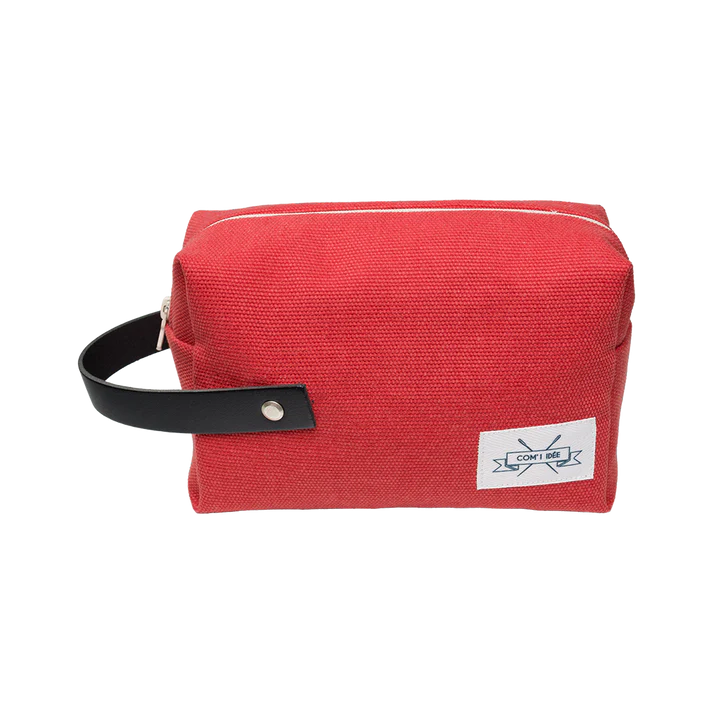 Kit Couture Trousse de Toilette “James” – Trousse Vintage en Toile & Vichy DIY Com'1 Idée